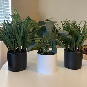 Faux plants